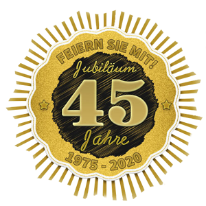 45-jähriges Jubiläum